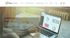 Desktop Screenshot of makeyourcloud.com